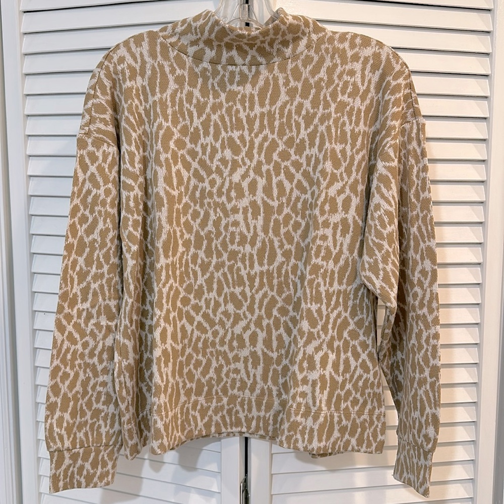 LOFT Mock Neck Sweater